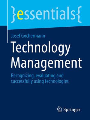 cover image of Technology Management